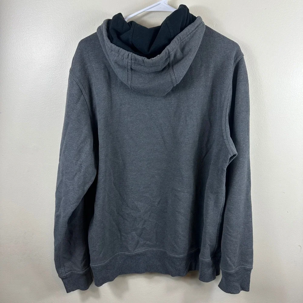The North Face Hoodie Mens Large Grey‎ Lot of 2 Pullover Outdoor Sweatshirts